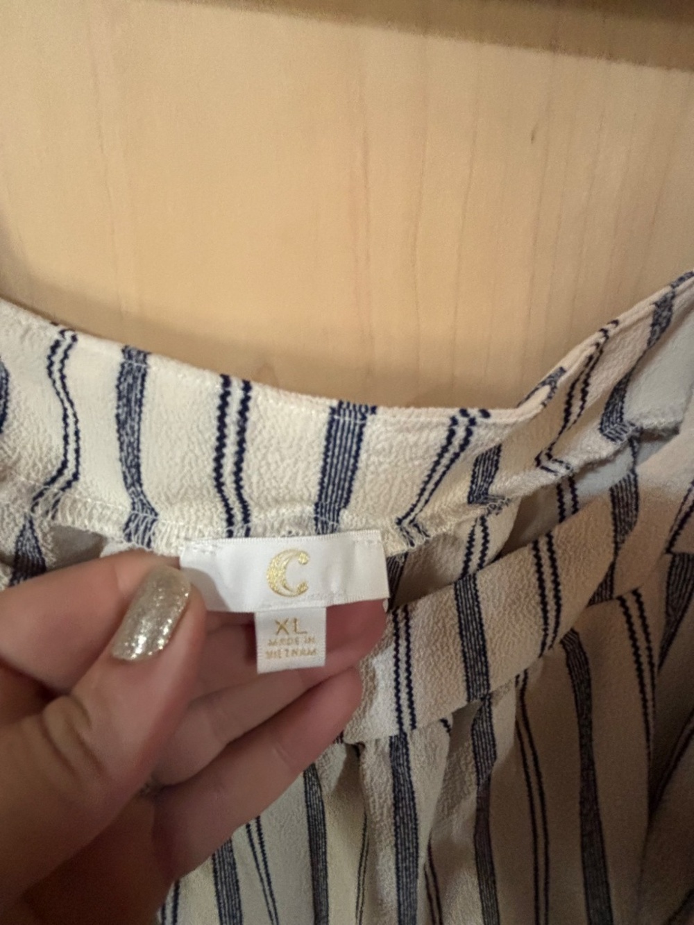 Striped top - Picture 2 of 2
